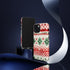 Watercolor Study of Christmas Patterns - Impact Resistant Phone Case